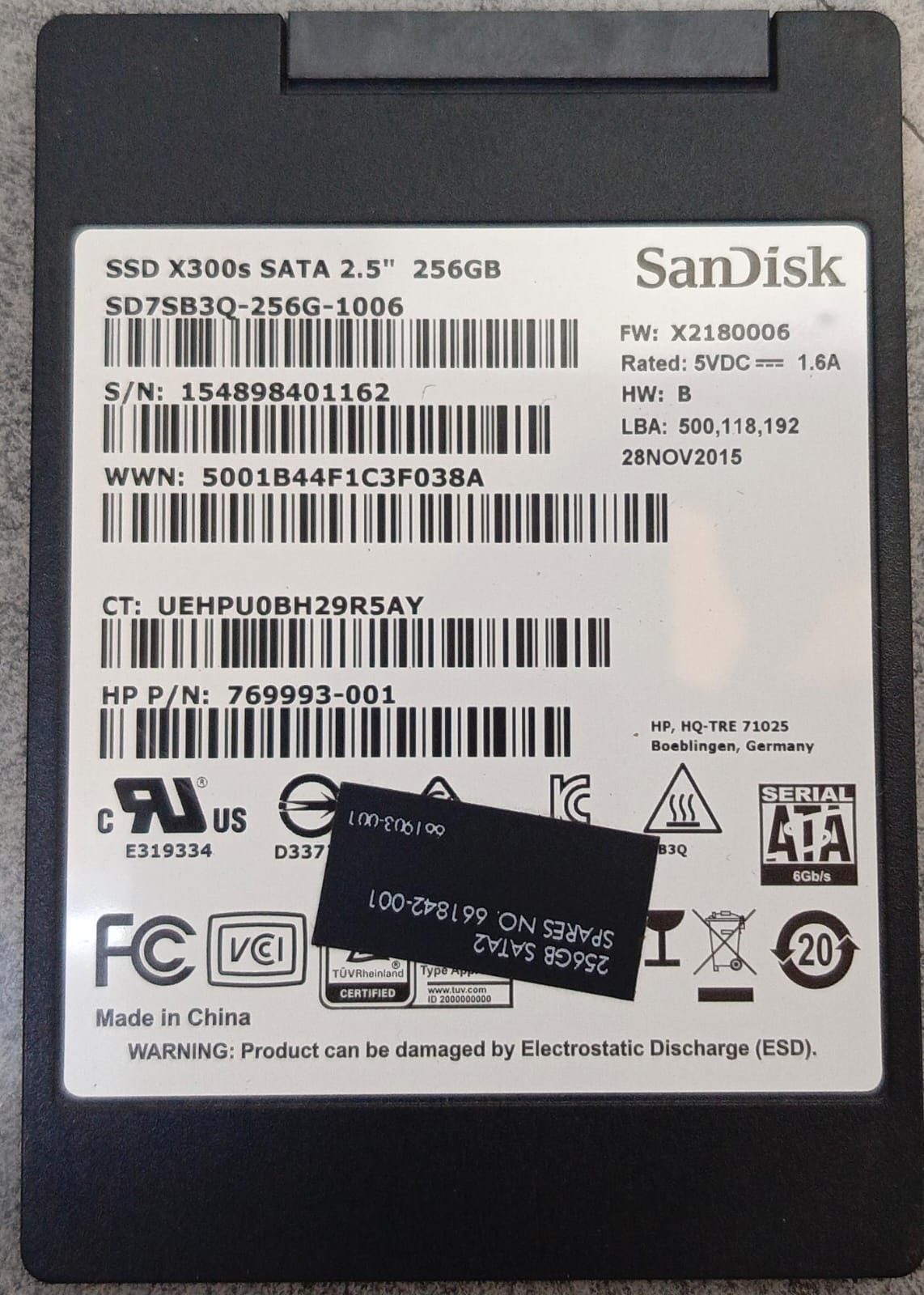 SSD 240gb Segunda mano